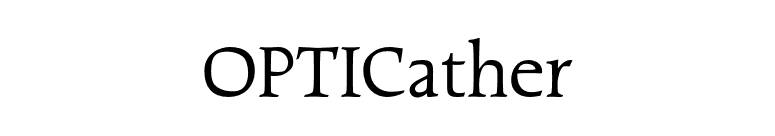 OPTICather font preview