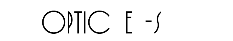 OPTICinema-Solid font preview
