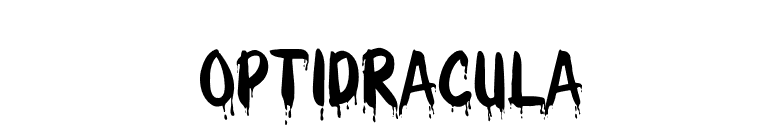 OPTIDracula font preview