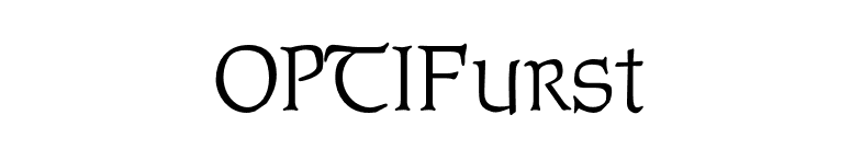 OPTIFurst font preview