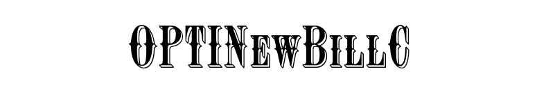 OPTINewBillC font preview