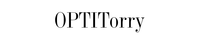 OPTITorry font preview