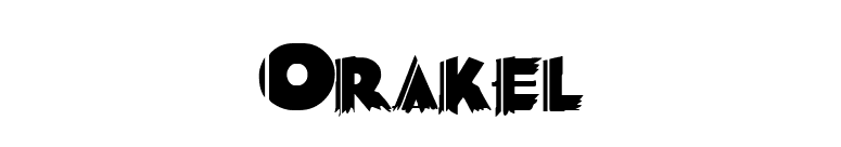 Orakel font preview
