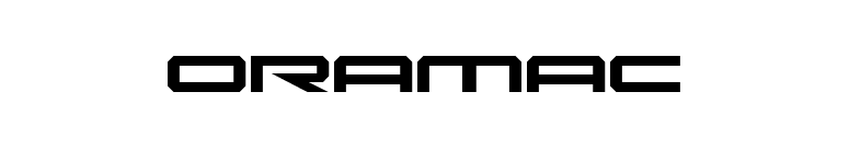 Oramac font preview