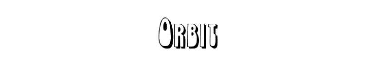 Orbit font preview