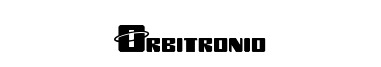 Orbitronio font preview