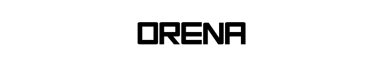 Orena font preview