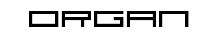 Organ font preview