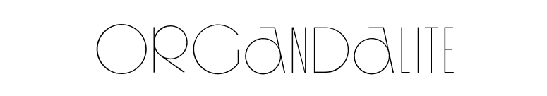 OrgandaLite font preview
