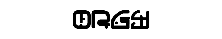 Orgy font preview