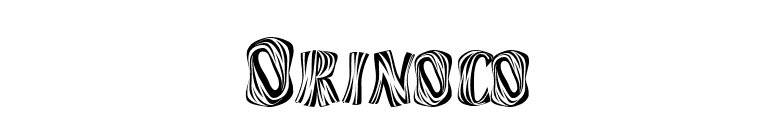 Orinoco font preview