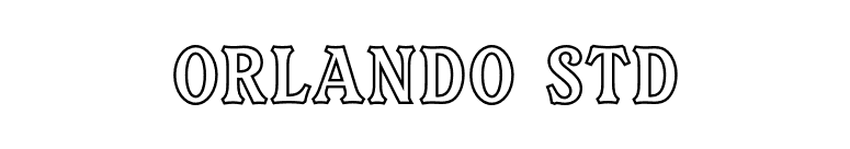 Orlando Std font preview
