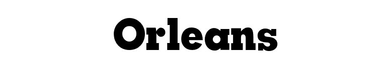 Orleans font preview