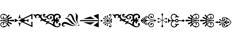 Ornament-Wood font preview
