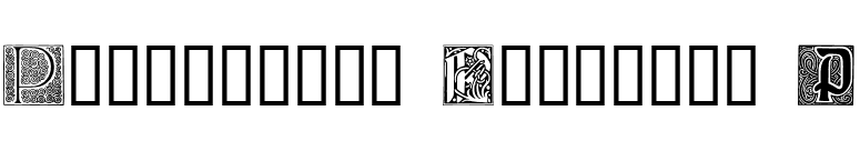 Ornamental Initials P font preview