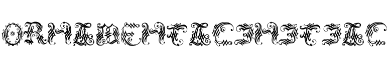 OrnamentalInitial font preview