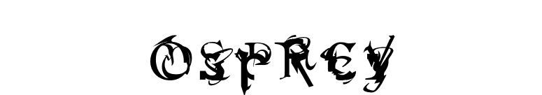 Osprey font preview