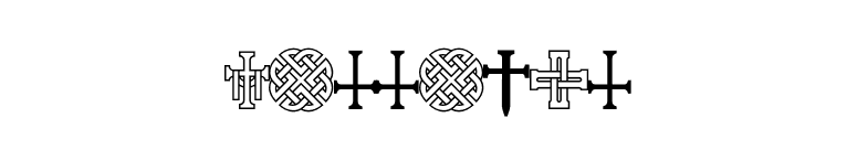 OssianEF-Ornaments font preview