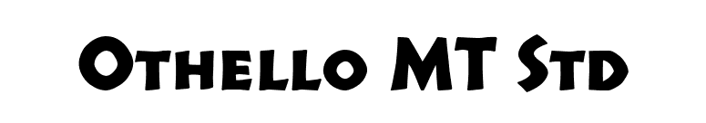 Othello MT Std font preview