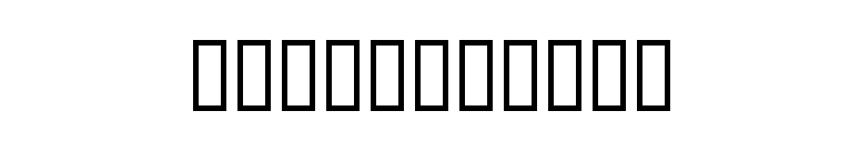 OttoMasonSH font preview