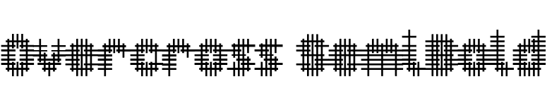 Overcross SemiBold font preview