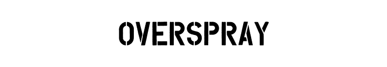 Overspray font preview