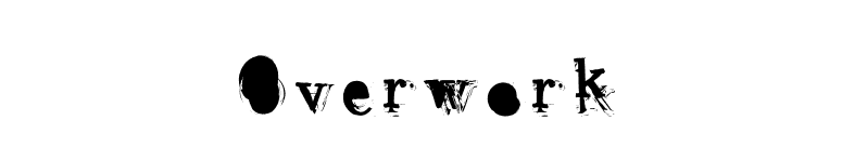 Overwork font preview
