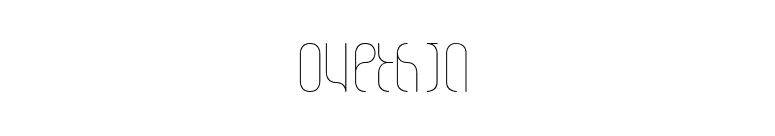 ovethin font preview