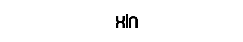 Oxin font preview