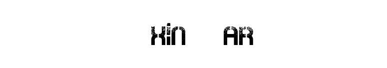 Oxin War font preview