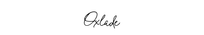 Oxlade font preview