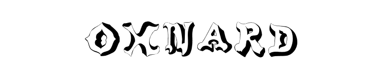 OxNard font preview
