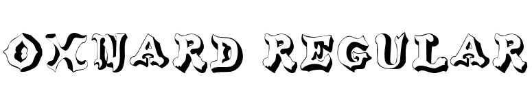 Oxnard Regular font preview