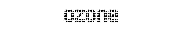 Ozone font preview