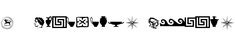 P22 Acropolis Extras font preview