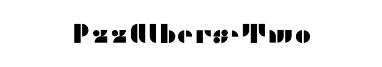 P22Albers-Two font preview