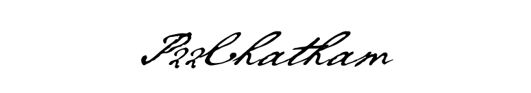 P22Chatham font preview
