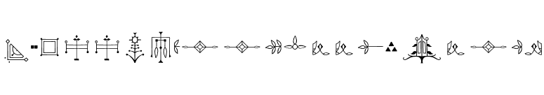P22FLLWTerracotta-Extras font preview