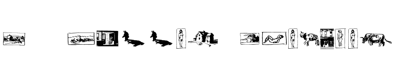 P22Hopper-Sketches font preview
