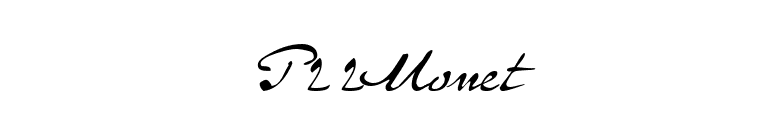 P22Monet font preview