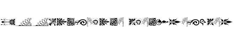 P22Victorian-OrnamentsOne font preview