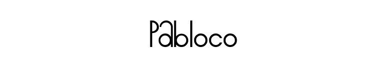 Pabloco font preview