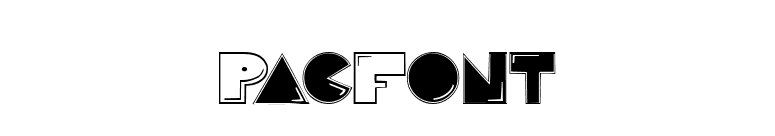 PacFont font preview