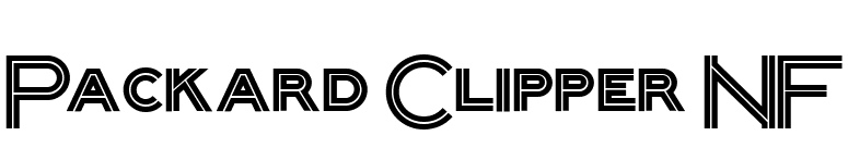Packard Clipper NF font preview