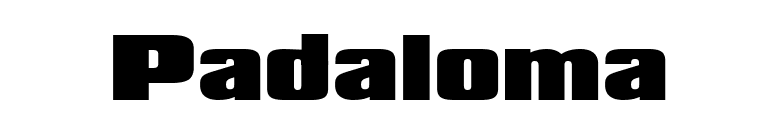 Padaloma font preview