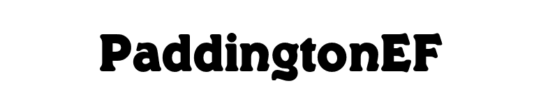 PaddingtonEF font preview