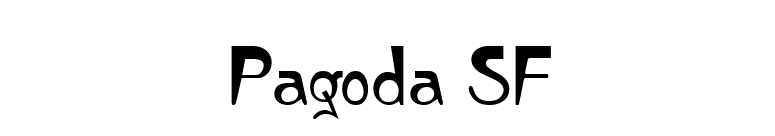 Pagoda SF font preview