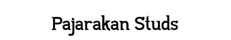 Pajarakan Studs font preview