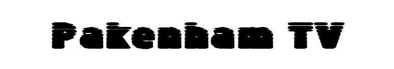 Pakenham TV font preview