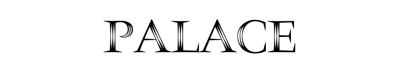 Palace font preview
